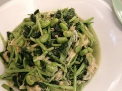 鸡毛菜豆米炒油皮-冶春茶社(官园桥店)