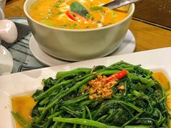 桑巴酱炒空心菜-帕蓝·暹罗料理(曲阳店)