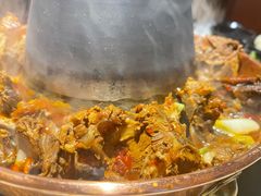 招牌羊蝎子锅底-颐品居涮肉(乌鲁木齐中路店)