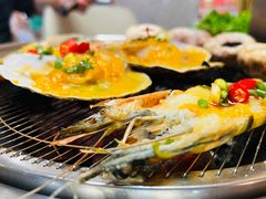 -围炉肉舍•炭烤活鳗•丹东海鲜烤肉(步行街店)