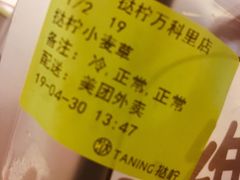 -挞柠·手打柠檬茶(江夏店)