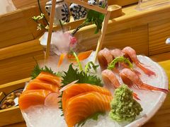 三文鱼刺身-楽燚日本料理(财富广场店)
