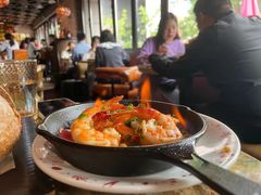 火焰橄榄油爆虾-BROWNSTONE布朗石西班牙餐厅(富城店)