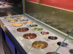 自助调料区-鲜潭蒸汽石锅鱼(五道口购物中心店)