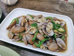 豉汁炒花甲-贞姨美食·老字号海鲜大排档