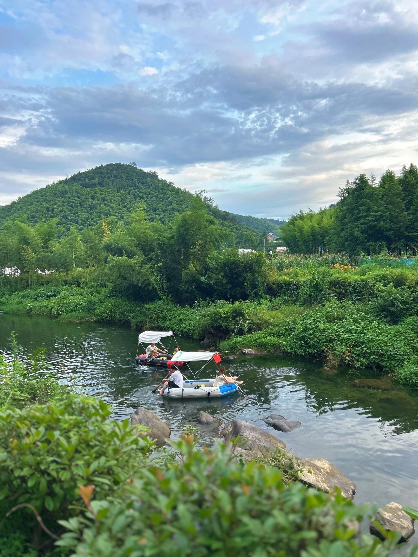 避坑,莫干山鱼鳞坝