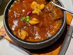 养生黑豆腐-千百味红餐厅·江西菜(绿地双子塔店)