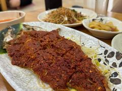 豆芽蒸明太鱼-善女酱汤馆