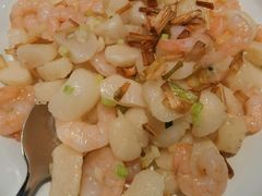 马蹄炒虾仁-大鸭梨烤鸭(车站路店)