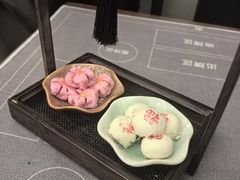 迎客小点心-蘇锦宴·淮扬菜烤鸭·小院(三元桥霄云路店)
