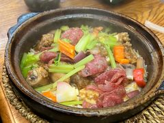 排骨腊肠饭-嘉华小吃(蛇口市场店)