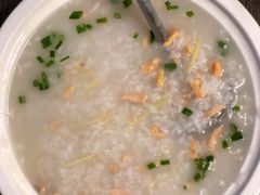 三文鱼粥-醉美东江·三文鱼·烧鸡公