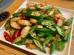 秋葵炒山药-小平岛開海水饺(浑南店)