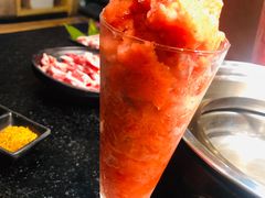 草莓冰沙-九田家黑牛烤肉料理(太阳城店)