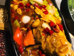 红烧黄花鱼-潮十三潮汕砂锅粥(高新四路大都荟店)