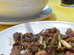 姜葱牛梅皮-巫记鸡饭店