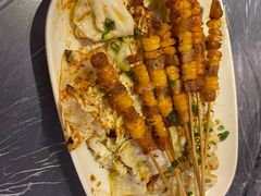 烤玉米粒-廉桥排骨烧烤夜宵城(邵东店)