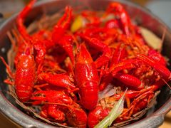 高压锅蒸大虾-蚝翅·海鲜粥·烧烤·宁夏滩羊季(玉米楼店)