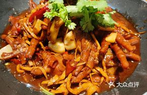 Mountain Bamboo Shoots with Chicken Feet