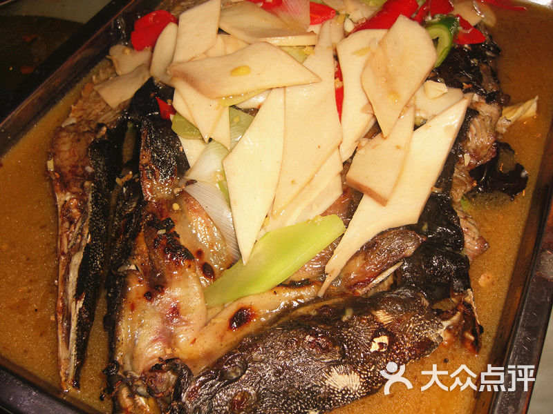 姜太公烤鱼(静安寺店)鸡汁杏鲍菇味图片 