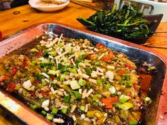 豇豆肉末茄子-86烧烤 | 江湖菜(石人总店)