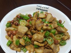 尖椒油渣-舌尖上的烤全羊(华夏大道店)