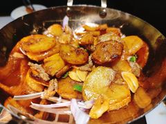干锅土豆片-绿茶餐厅(成都太古里店)