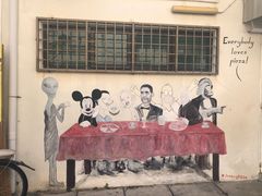 -槟城街头艺术街区