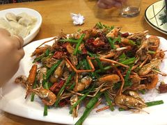 油爆虾-东北农家小院(定西路店)