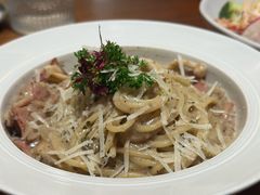黑松露奶油培根意面-The Good Place好地方·Brunch·coffee(国贸店)