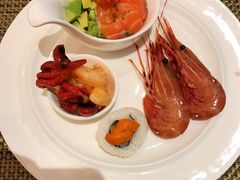 牛油果三文鱼-上海兴国宾馆香樟园西餐厅