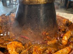 -超越炭火牛蛙火锅鸡(河东店)