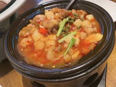 鲜花椒焗牛蛙-粗茶淡饭·隐庐私厨(东亭店)