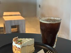 柚子奶油巴斯克蛋糕-来回·咖啡(钟村咖啡豆店)