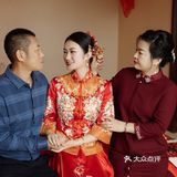 这样“哇塞”的中式嫁衣 中国红太惊艳了[爱心]