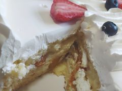 芒果哈密瓜夹心-爱上花开·蛋糕·安佳动物奶油轻奢私人定制(凯德店)