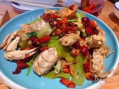 辣炒虾爬子-丹东立强海鲜烧烤·牛B大串(星海店)