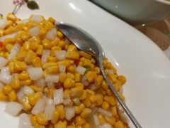 玉米山药炒虾仁-烟火鱼乡(吾悦店)