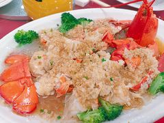 金蒜银丝蒸波龙-无锡城中皇冠假日酒店·芳园中餐厅