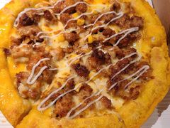 照烧鸡肉pizza&nbsp;红薯泥夹心-做披萨的奇葩(中海央墅店)