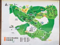 导游图-云峰山自然风景区