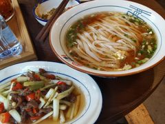 韭黄炒牛肉-刘氏三和面馆