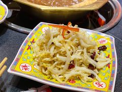 凉拌白菜心-芦月轩羊蝎子(劲松店)
