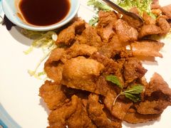 青岛老炸肉-开海·红岛海鲜虾水饺(石老人店)