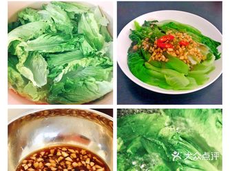 宴客食俗：生菜的谐音是生财，有陡富的寓意，在家中宴请
