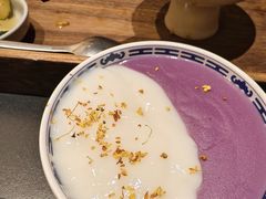 芋泥麻薯-李百蟹·江南蟹黄面·河景餐厅(夫子庙总店)