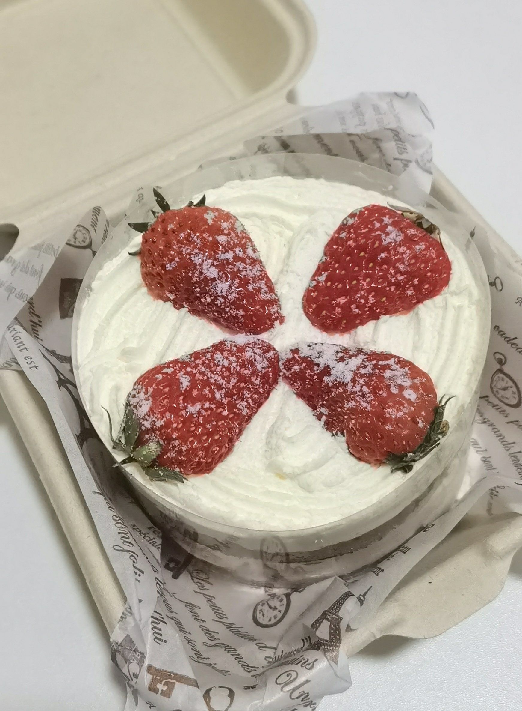 草莓便当蛋糕 毛巾卷