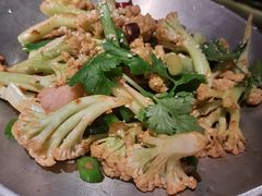 干锅丽水香菇花菜-探花·意境江南菜·唐伯虎文化体验店·松鼠桂鱼(观前店)
