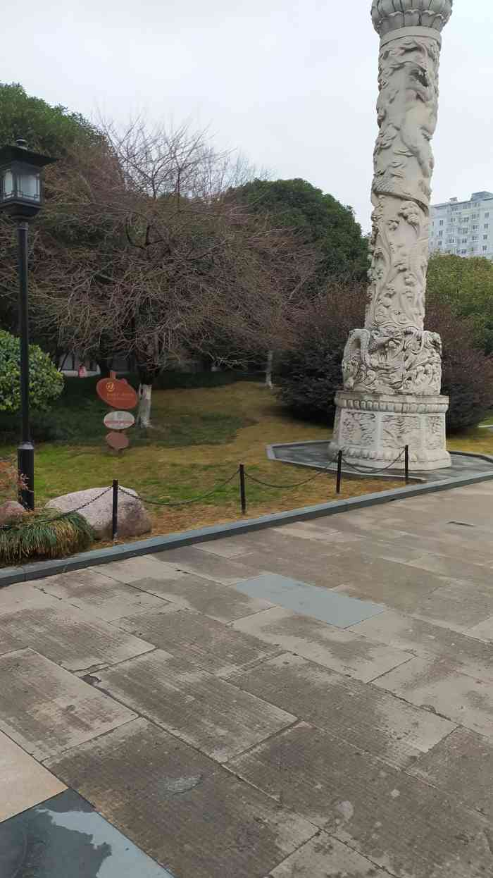江寺公园-"来到萧山很久都没去了周边游玩,一天晚上溜.