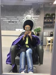 -INS羽毛接发·巴黎画染